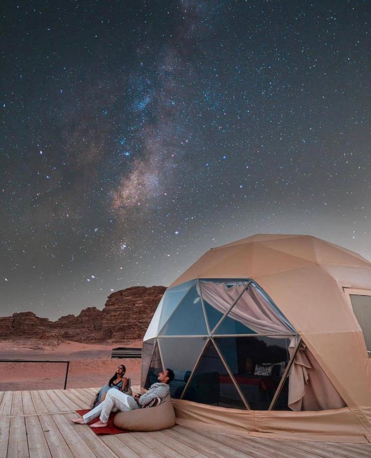 Rum Crystal Luxury Camp Wadi Rum Exterior foto